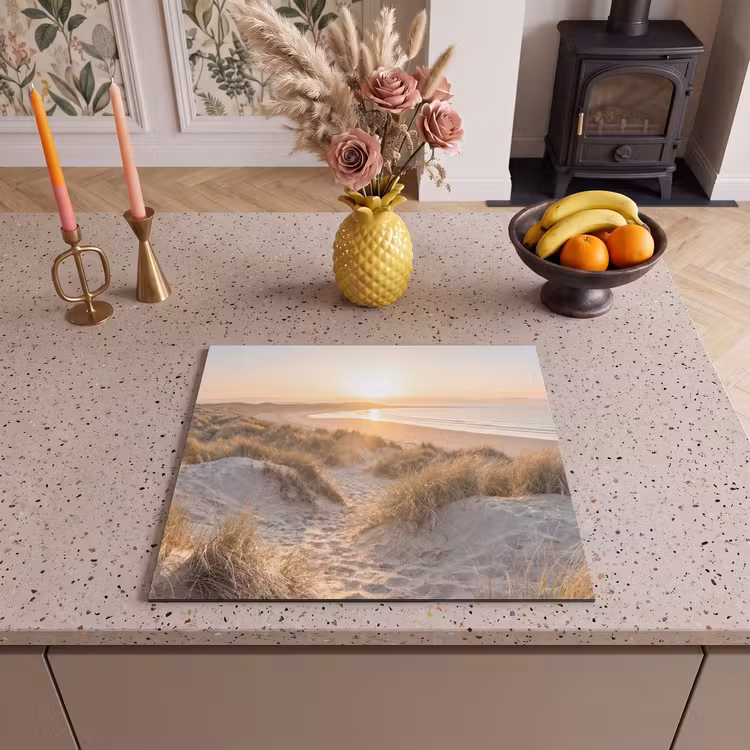 Herdabdeckplatte - Dünen - Strand - Meer — 3