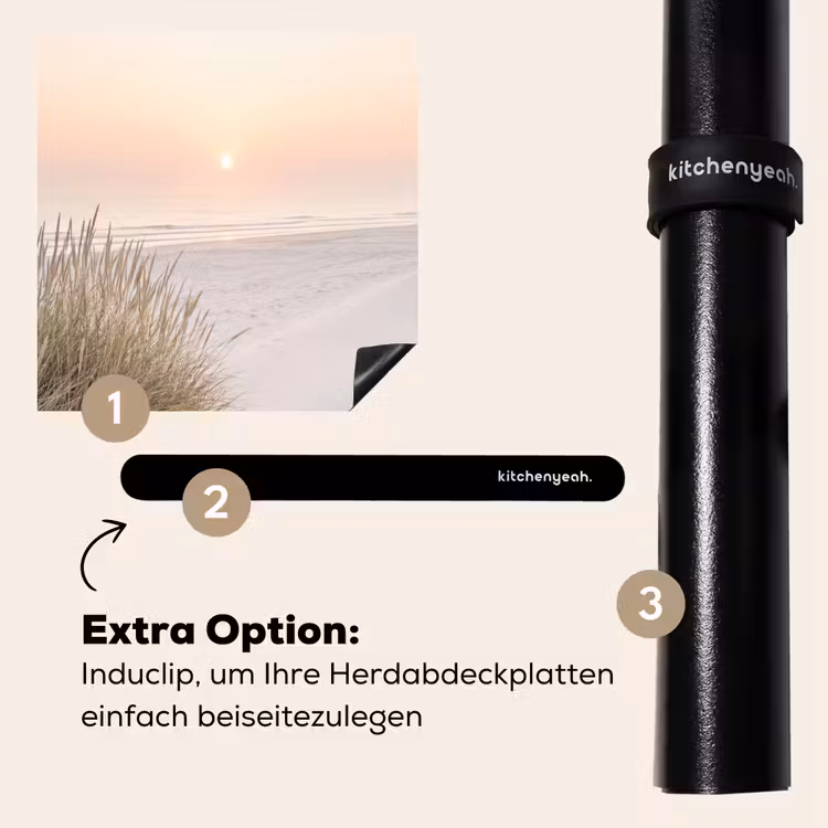 Herdabdeckplatte - Horizont - Dünenlandschaft - Sand — 8