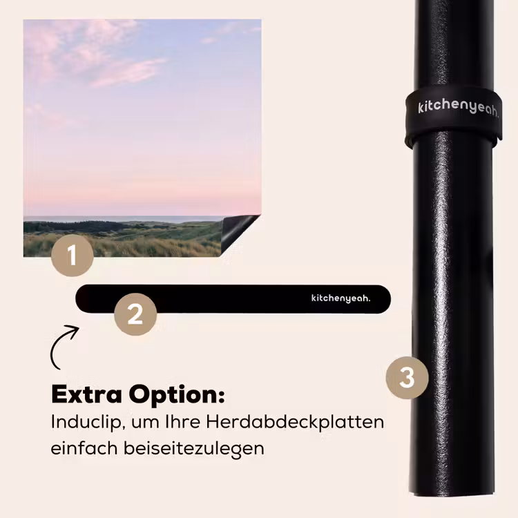 Herdabdeckplatte - Leuchtturm - Dünenlandschaft - Meer — 8