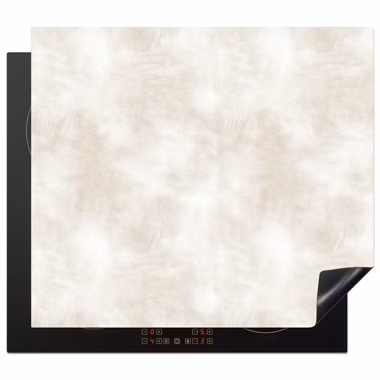 Herdabdeckplatte - Dezent - Textur - Beige — 1