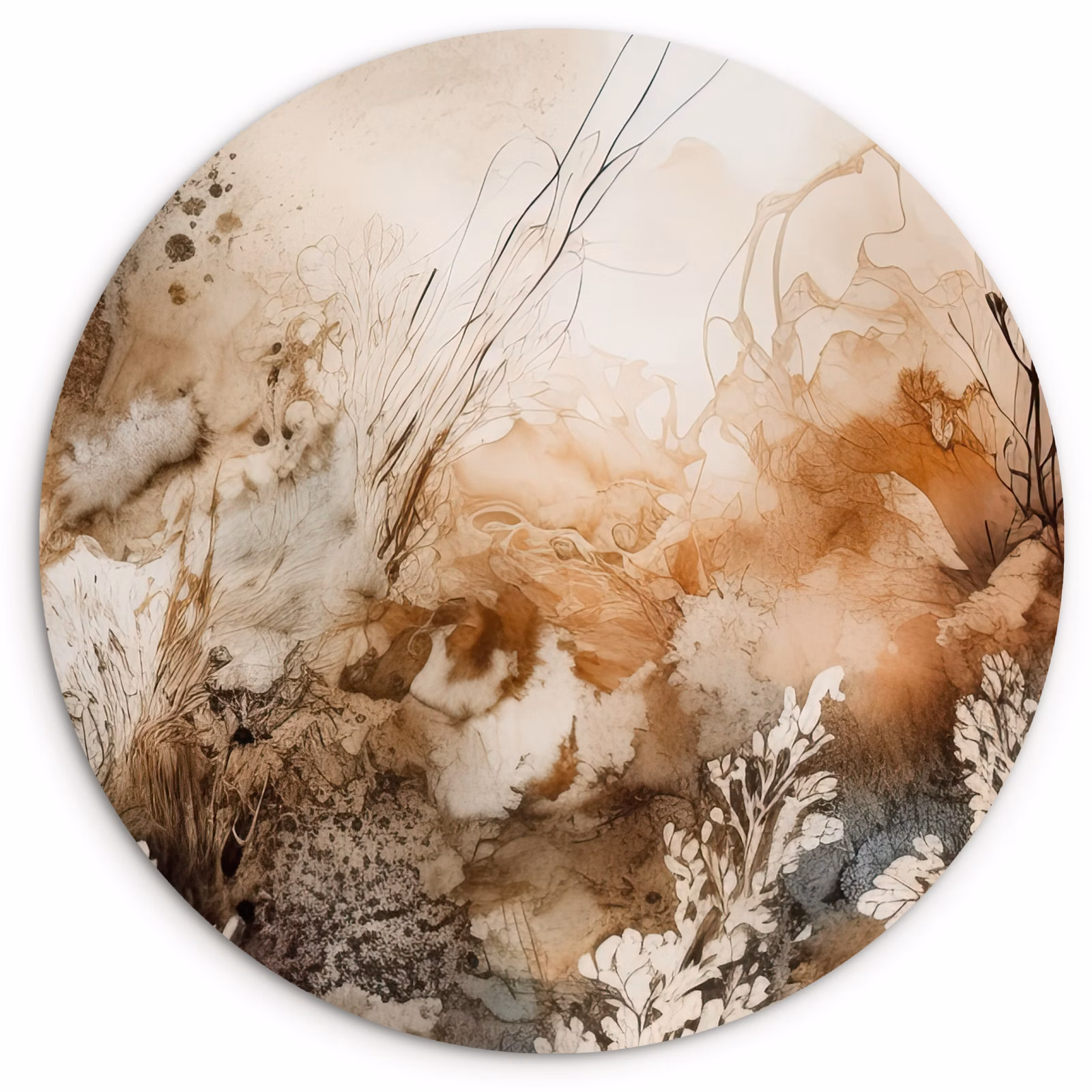 Runde Bilder - Aquarell Erdsinfonie — 1