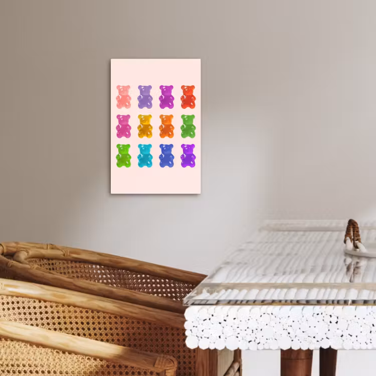 KitchenYeah - Küche - Leinwand - Bär - Bunt - Bonbon — 5