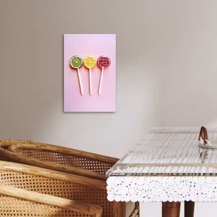 KitchenYeah - Küche - Leinwand - Lollipop - Bonbon - Zitrusfrucht — 2