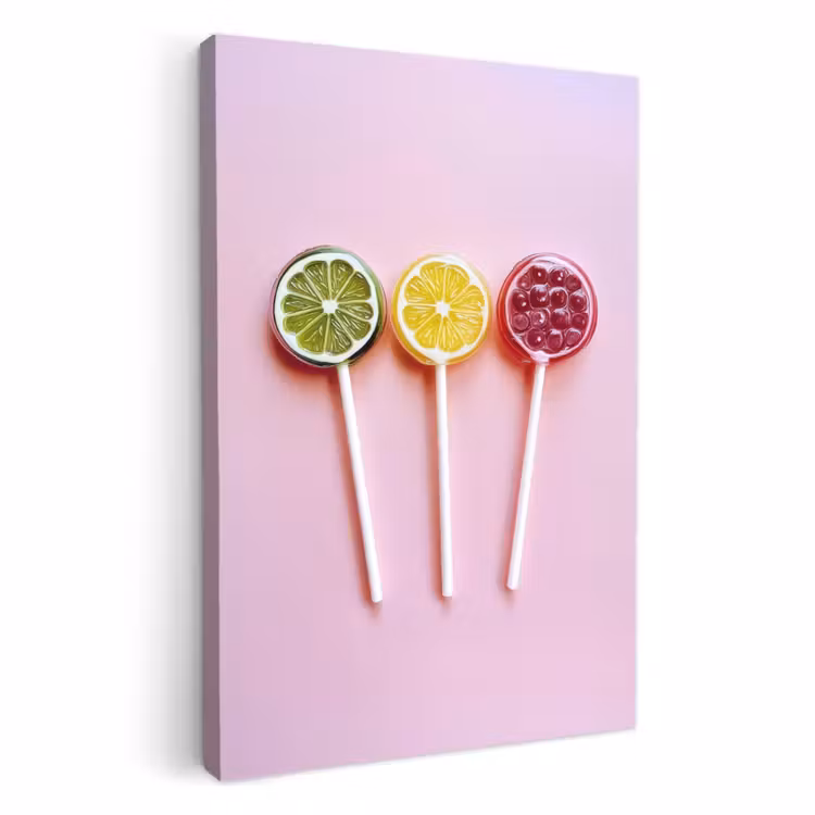 KitchenYeah - Küche - Leinwand - Lollipop - Bonbon - Zitrusfrucht — 4