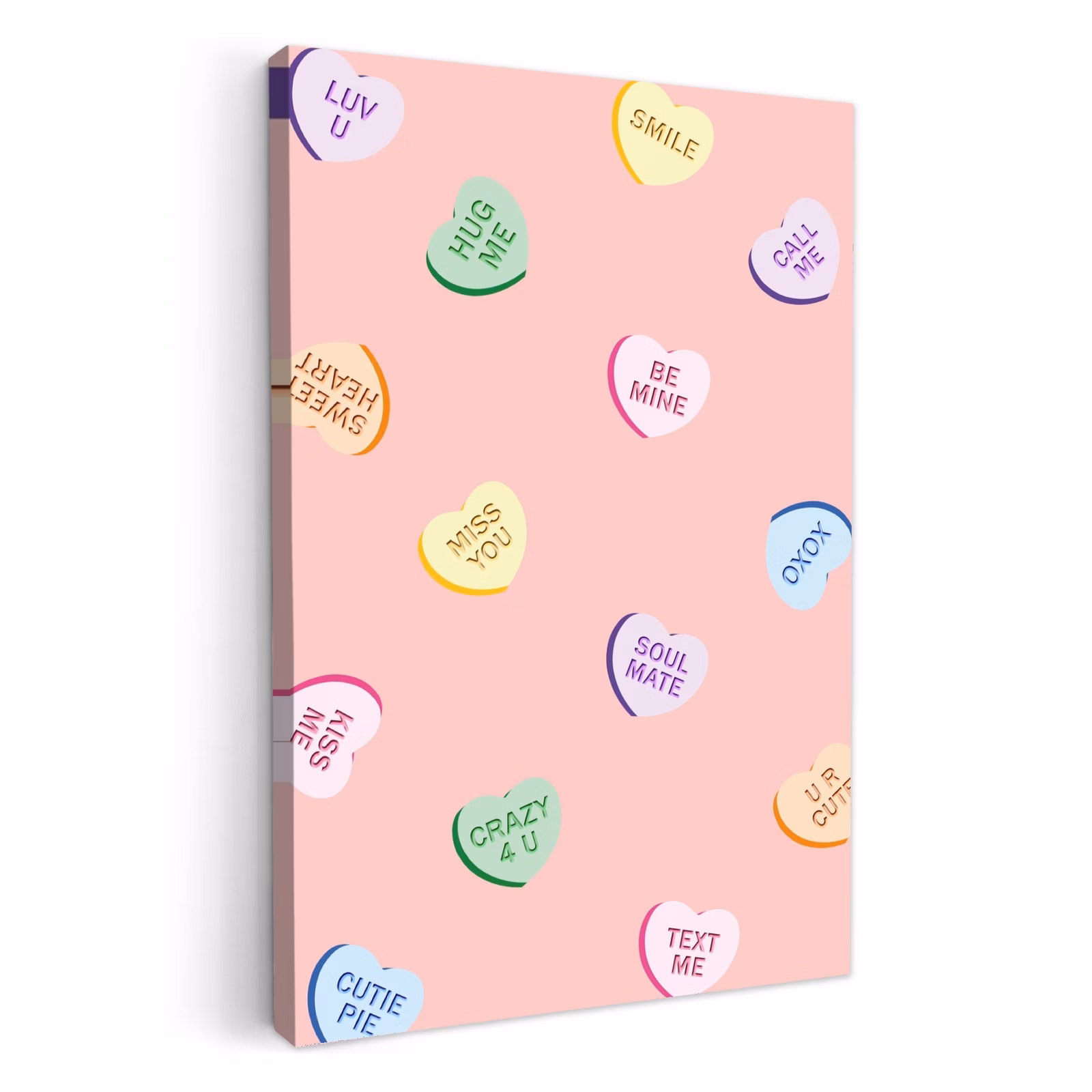 KitchenYeah - Küche - Leinwand - Herz - Bonbon - Pastell - Text — 1