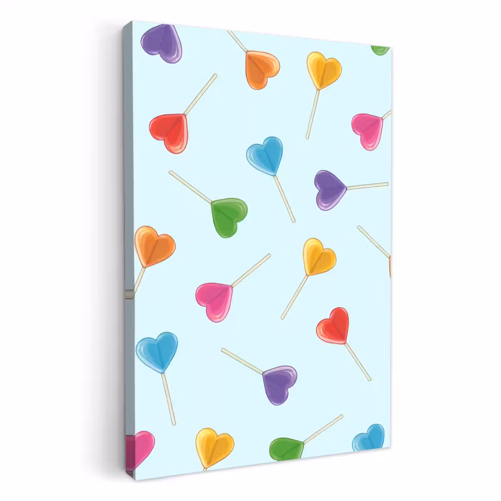KitchenYeah - Küche - Leinwand - Lollipop - Regenbogen - Bonbon — 1