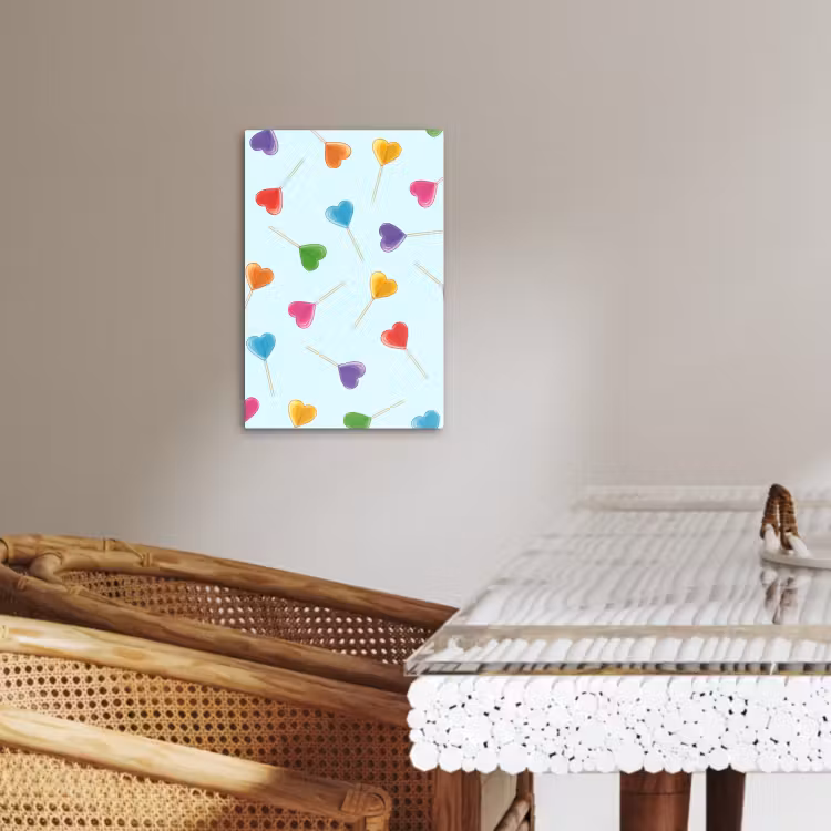 KitchenYeah - Küche - Leinwand - Lollipop - Regenbogen - Bonbon — 4