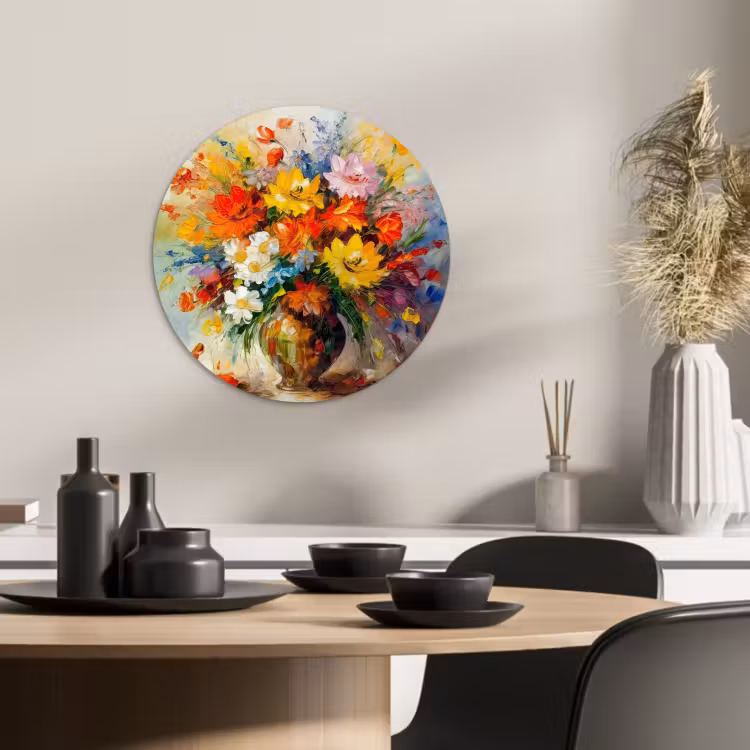 Runde Bilder - Impressionistische Farbexplosion — 4