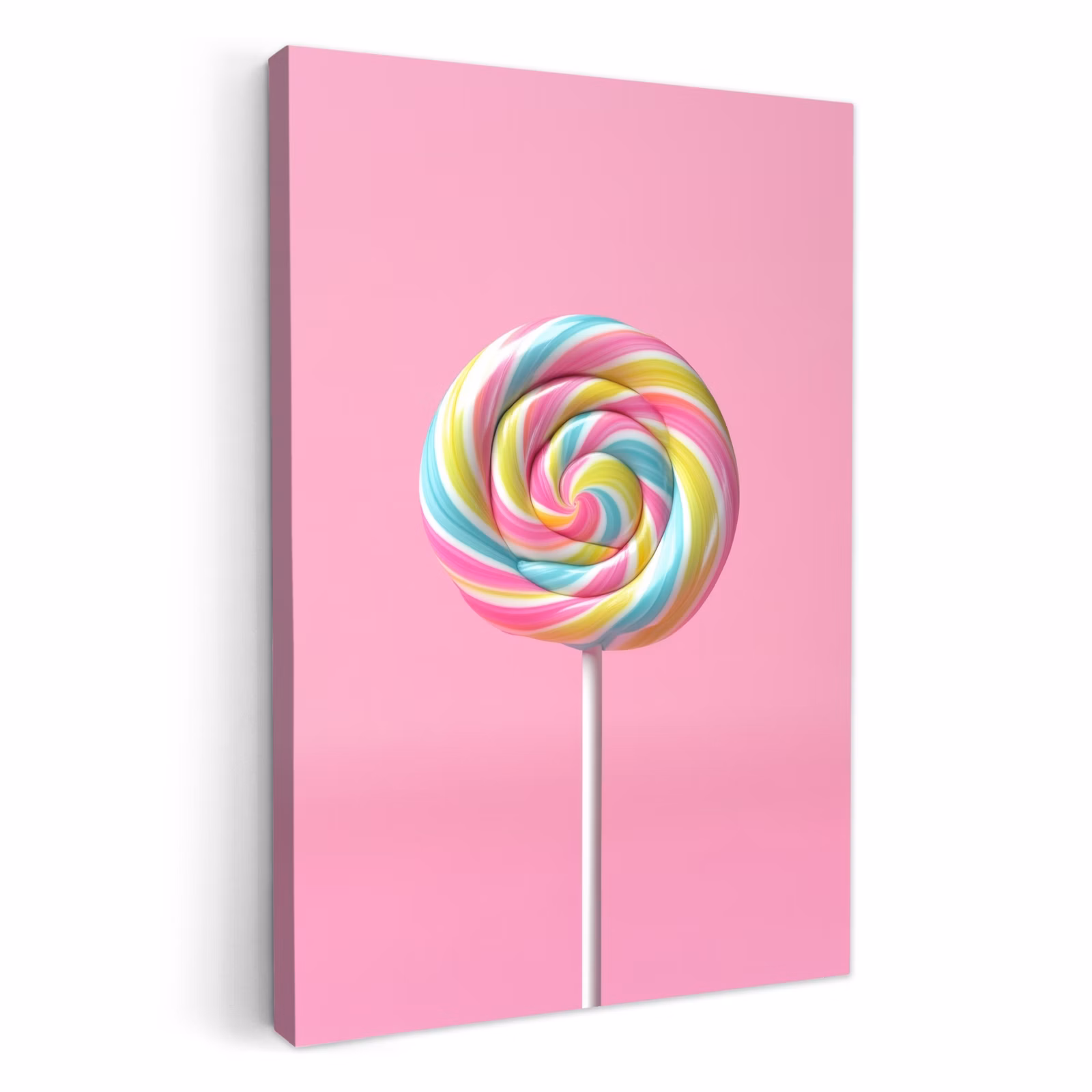 KitchenYeah - Küche - Leinwand - Lollipop - Rosa - Süßigkeit - Süß — 1