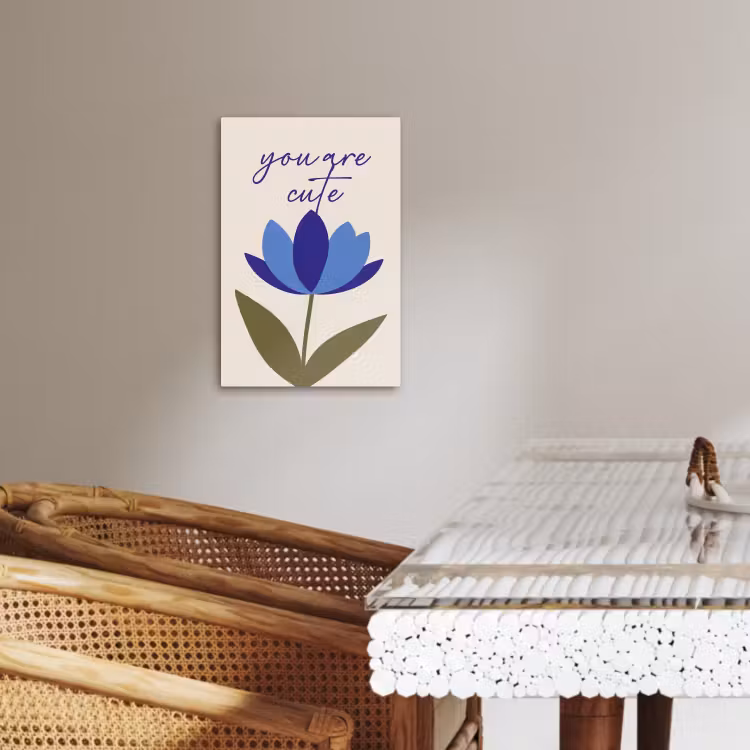 Leinwandbilder - Kornblume - Valentinstag - Blume - Blau — 3