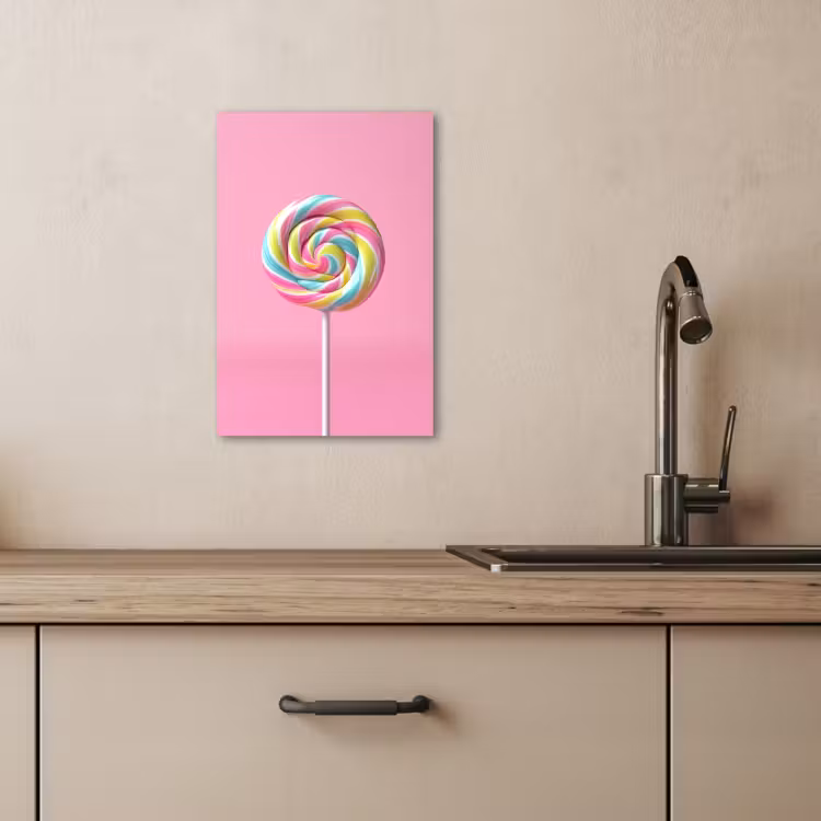 KitchenYeah - Küche - Leinwand - Lollipop - Rosa - Süßigkeit - Süß — 5
