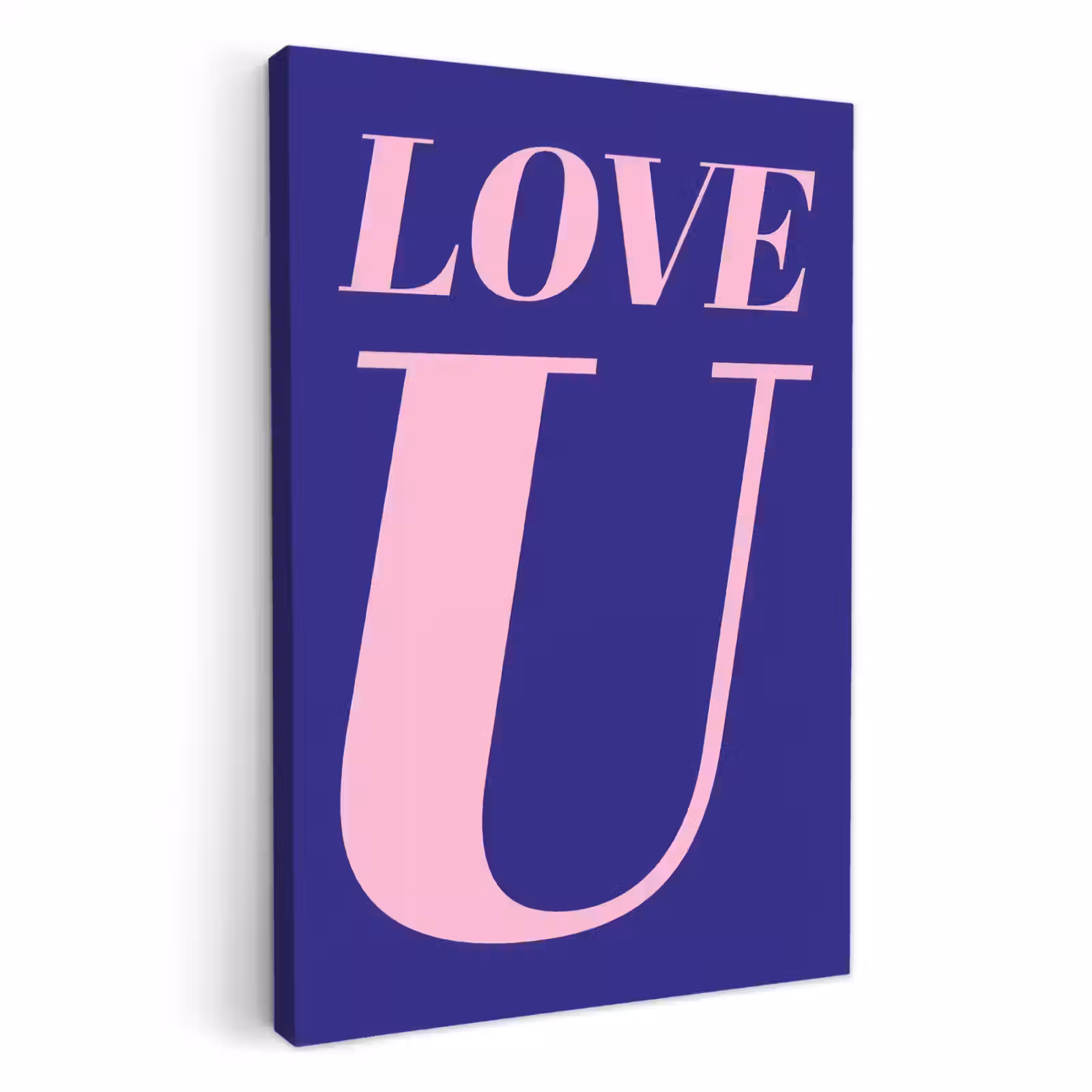 Leinwandbilder - Liebe - Blau - Valentinstag — 1