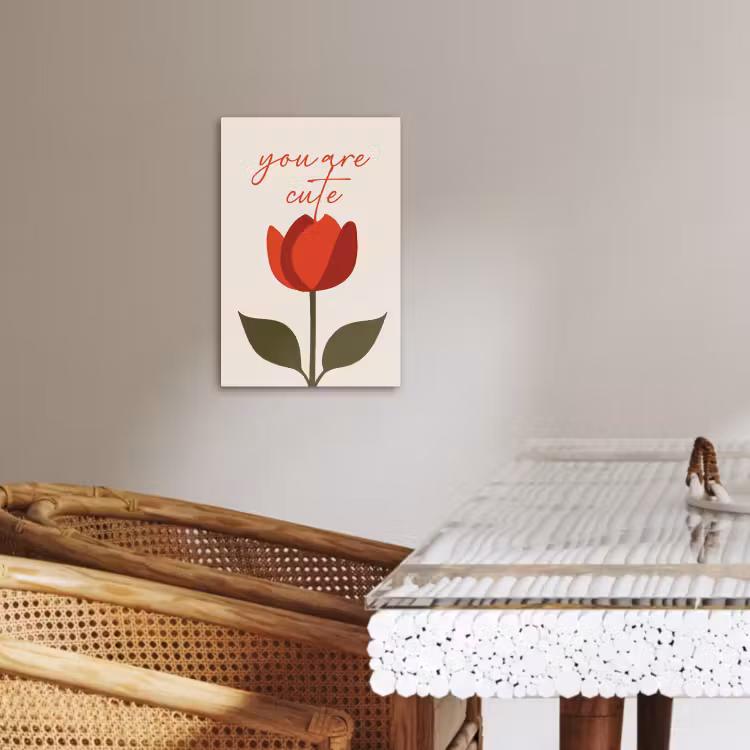 Leinwandbilder - Rose - Rot - Blume - Valentinstag — 5