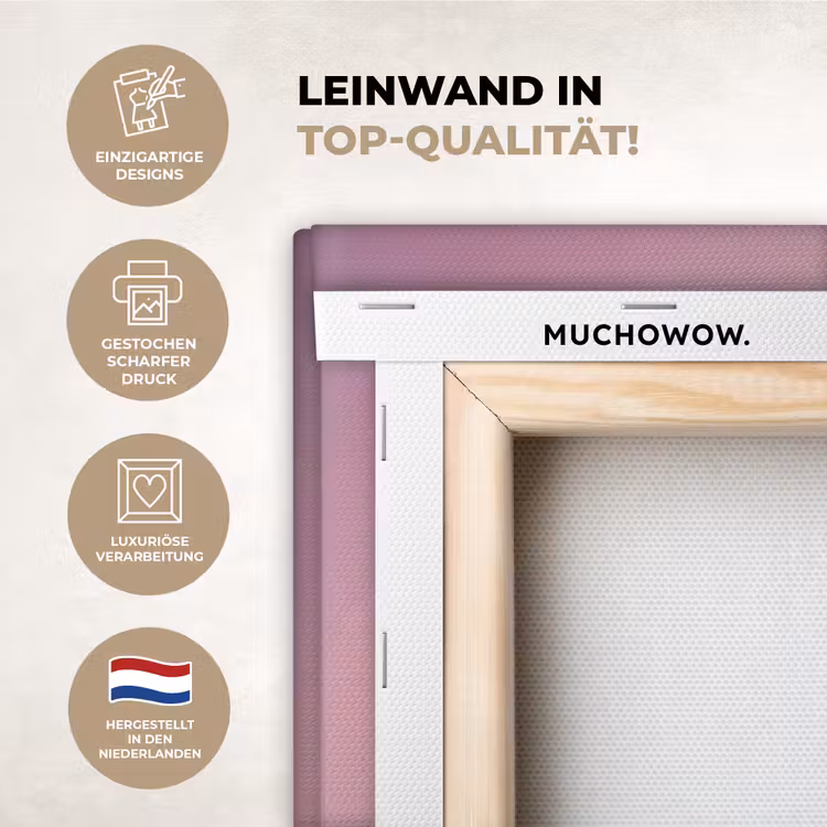 KitchenYeah - Küche - Leinwand - Torte - Herz - Rosa — 2