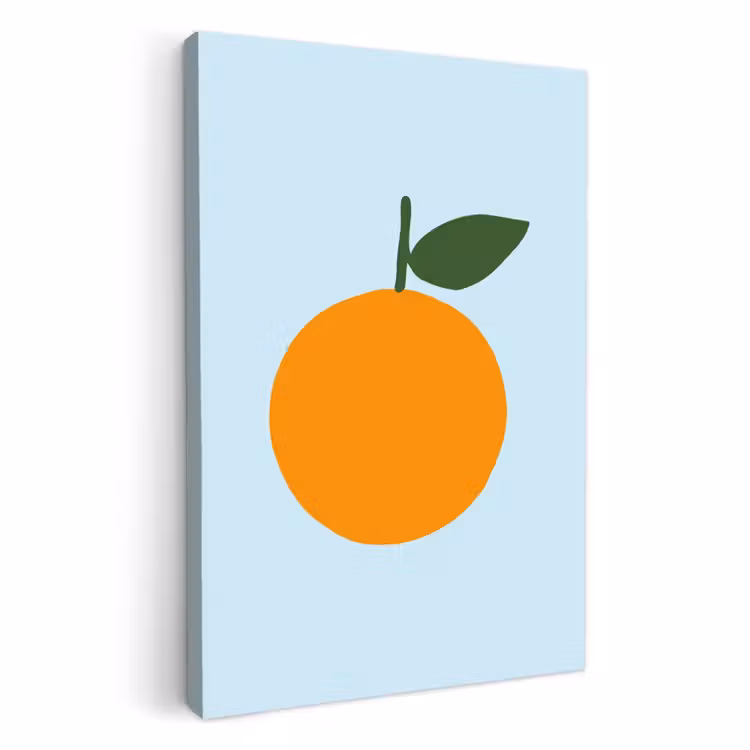 Leinwandbilder - Obst - Orange — 1