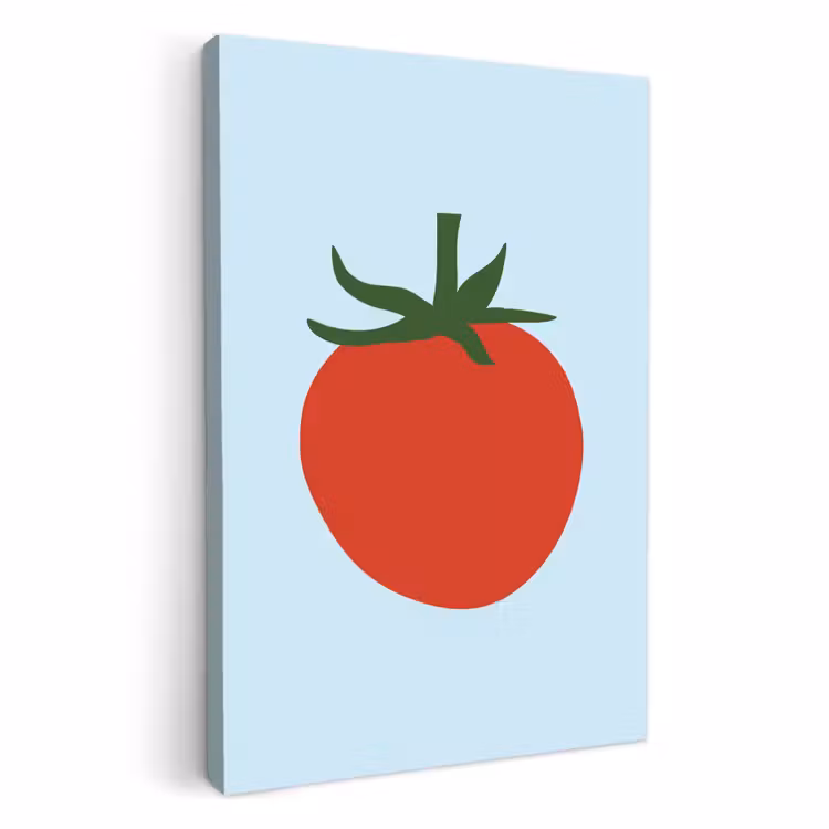 Leinwandbilder - Rot - Tomate - Gemüse — 1