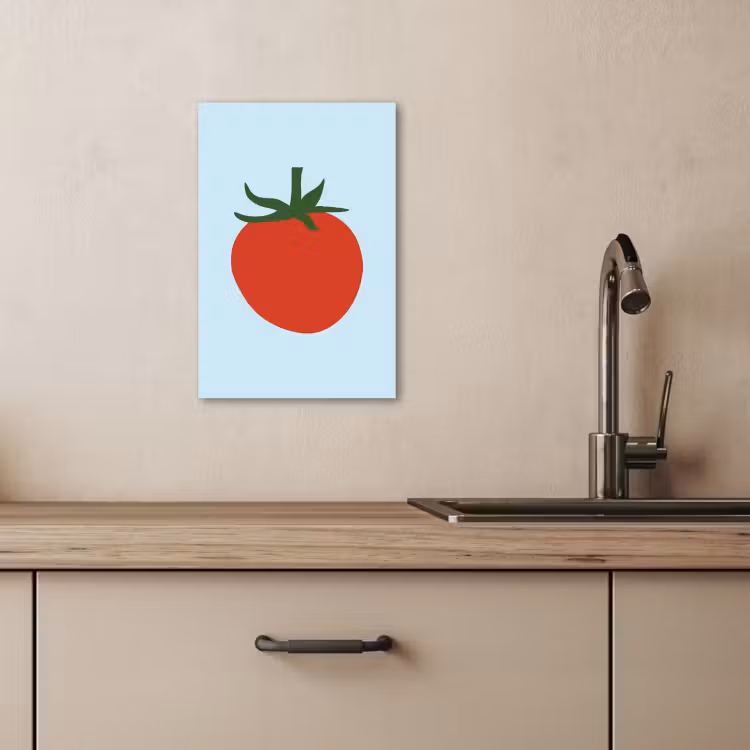 Leinwandbilder - Rot - Tomate - Gemüse — 4
