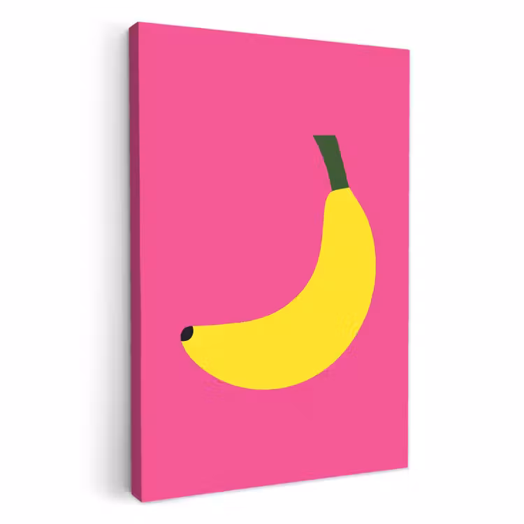 Leinwandbilder - Banane - Gelb - Obst — 2