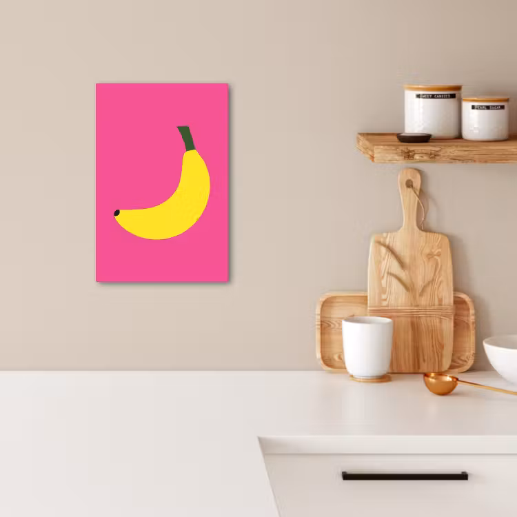Leinwandbilder - Banane - Gelb - Obst — 3