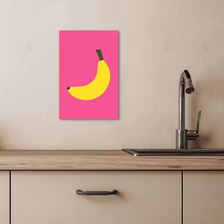 Leinwandbilder - Banane - Gelb - Obst — 4