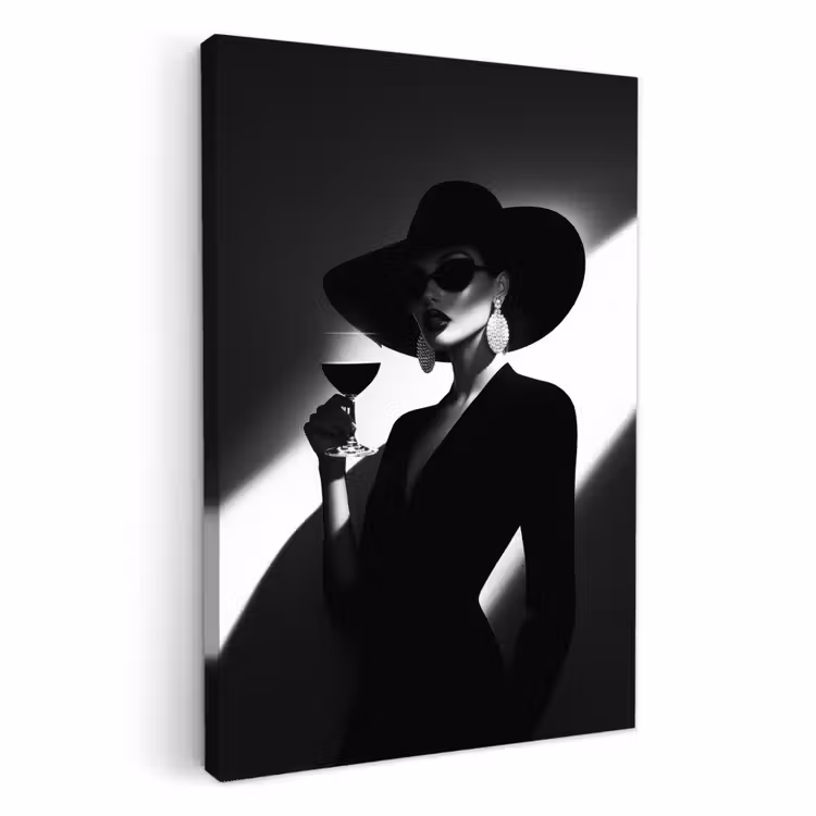 KitchenYeah - Küche - Leinwand - Frau - Wein - Chic — 3