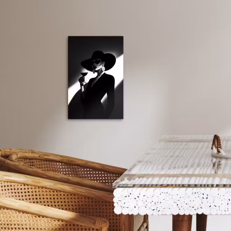 KitchenYeah - Küche - Leinwand - Frau - Wein - Chic — 5