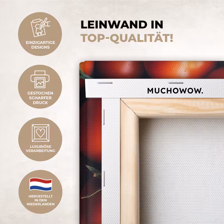 KitchenYeah - Küche - Leinwand - Gemüse - Rot - Tomaten — 1