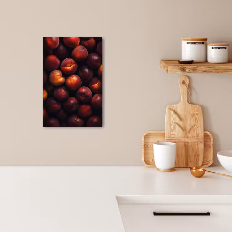 KitchenYeah - Küche - Leinwand - Obst - Nahaufnahme - Nektarinen — 5