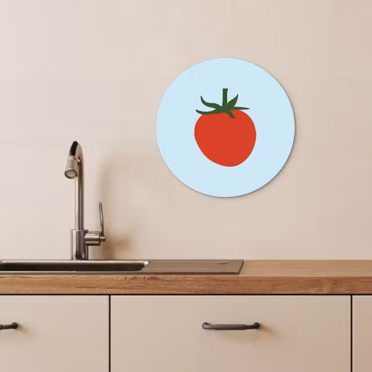 Runde Bilder - Rot - Tomate - Gemüse — 3