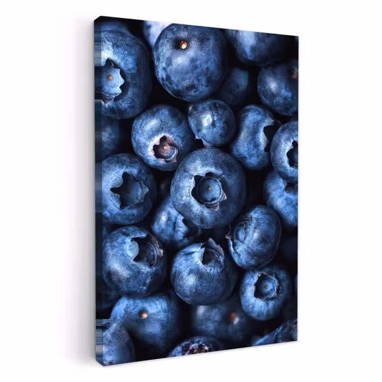 KitchenYeah - Küche - Leinwand - Beeren - Blau - Obst — 1