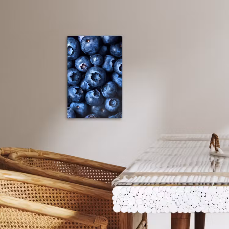 KitchenYeah - Küche - Leinwand - Beeren - Blau - Obst — 2