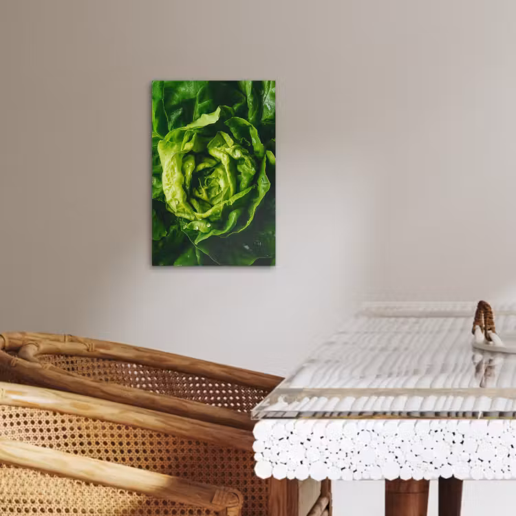 KitchenYeah - Küche - Leinwand - Gemüse - Kopfsalat - Grün — 3