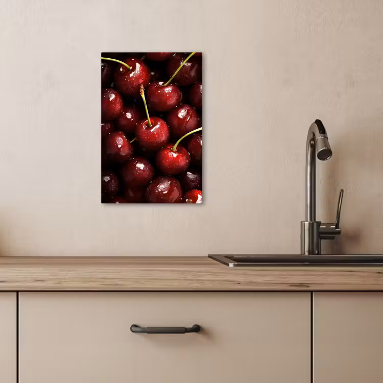 KitchenYeah - Küche - Leinwand - Rot - Obst - Kirsche — 1