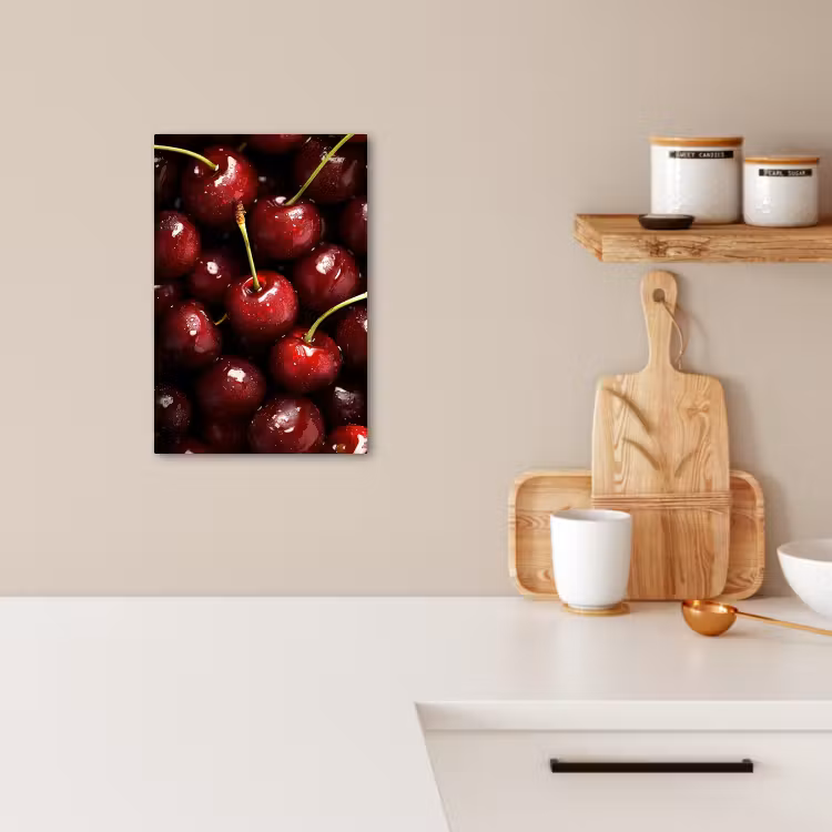 KitchenYeah - Küche - Leinwand - Rot - Obst - Kirsche — 4