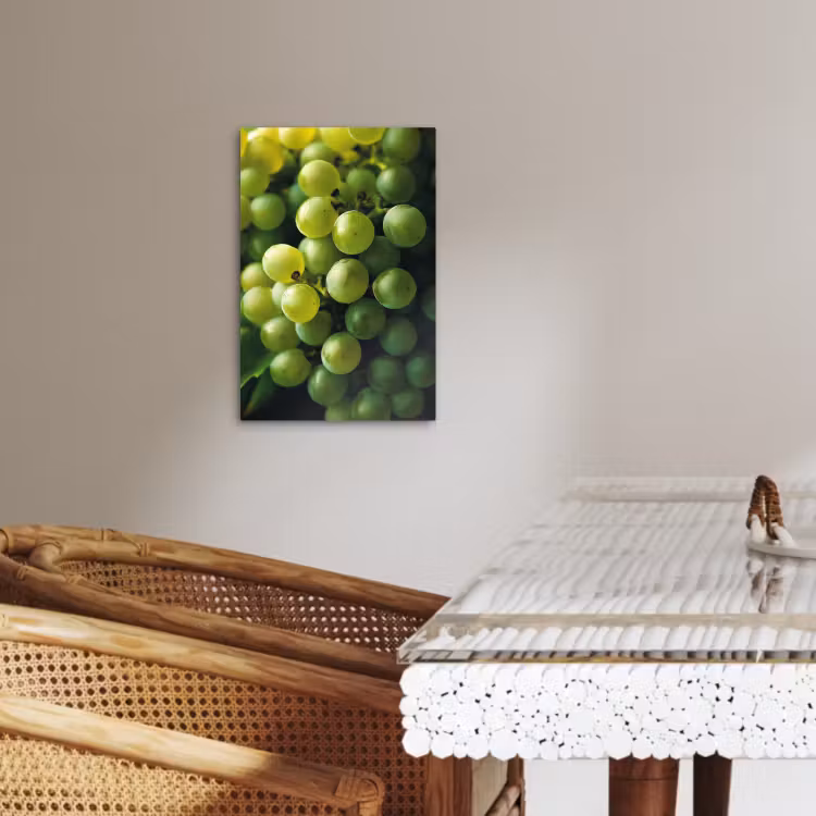 KitchenYeah - Küche - Leinwand - Weintrauben - Traube - Grün — 5
