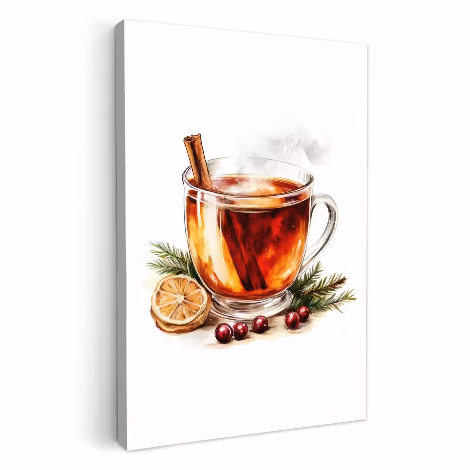 Leinwandbilder - Tee - Warm - Winter - Atmosphäre — 1