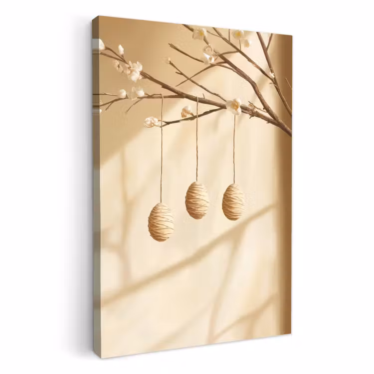 Beige - Osterkuchen - Eier — 1