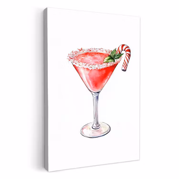 Leinwandbilder - Cocktail - Getränk - Winter - Kunst — 1