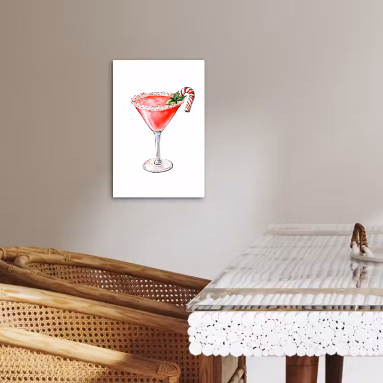 Leinwandbilder - Cocktail - Getränk - Winter - Kunst — 4