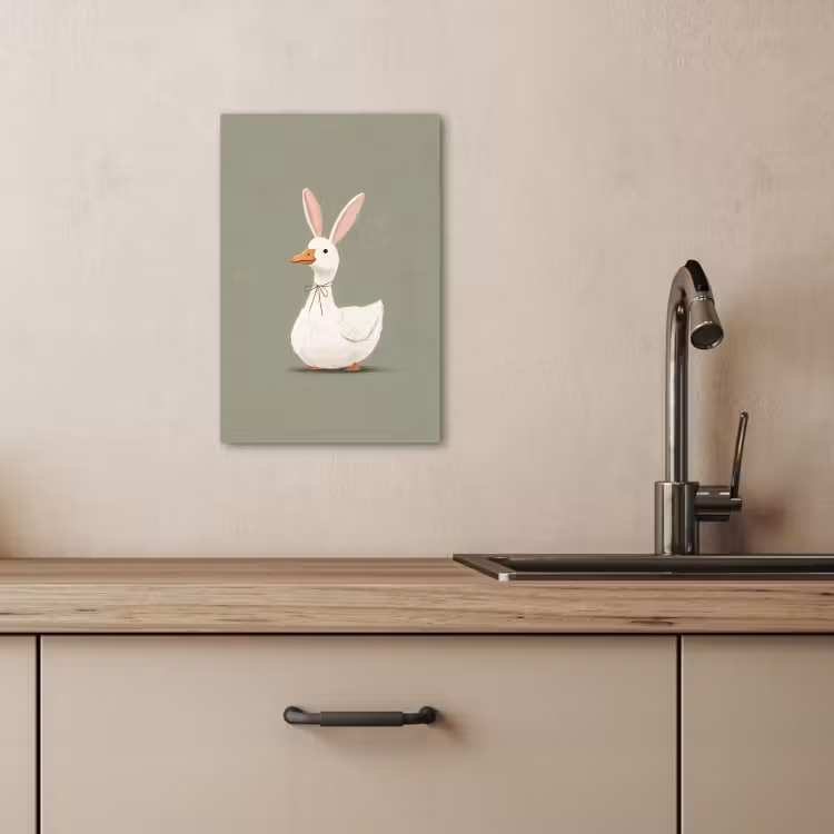 Ente - Kaninchenohren - Grau — 4