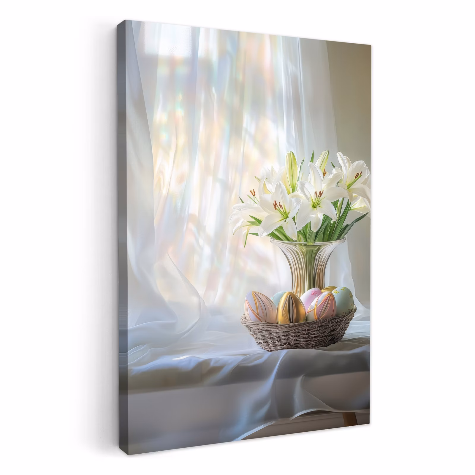 Vase - Eier - Blumen — 1