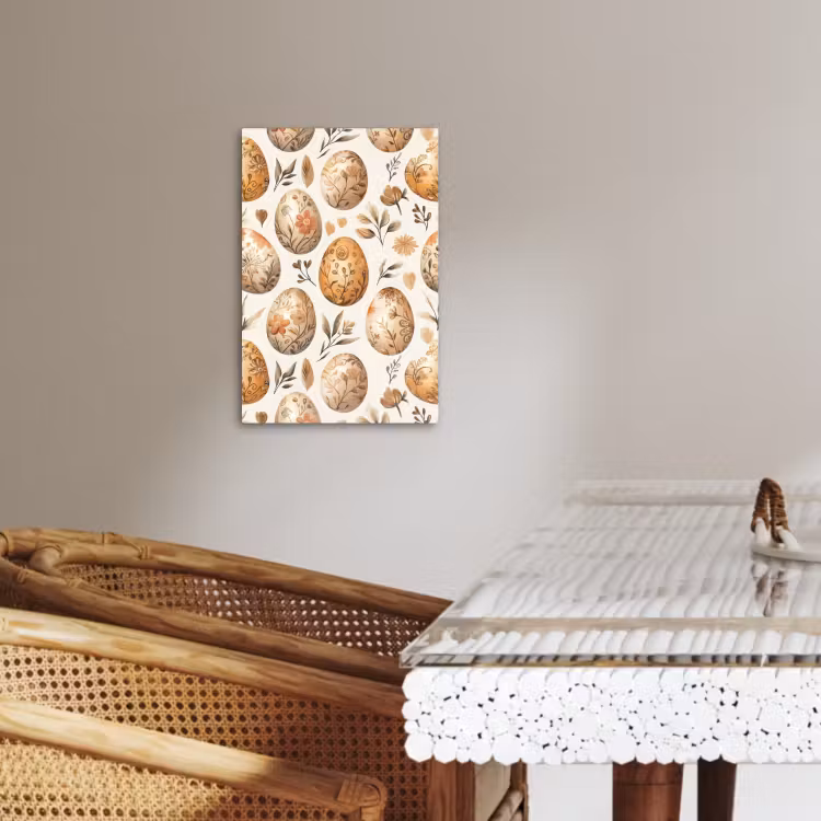 Ostereier - Braun - Blumen — 3