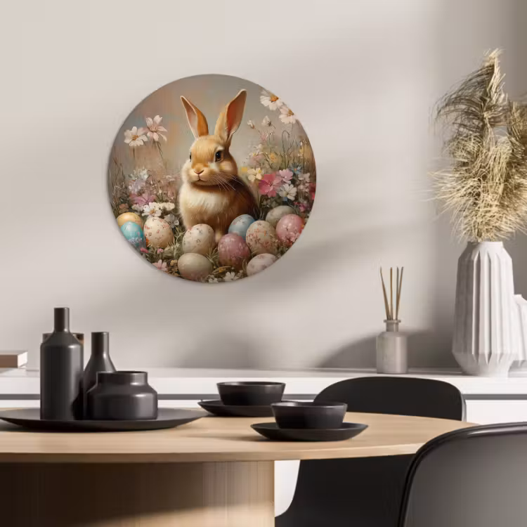 Runde Bilder - Osterhase - Frühling - Ostereier — 2