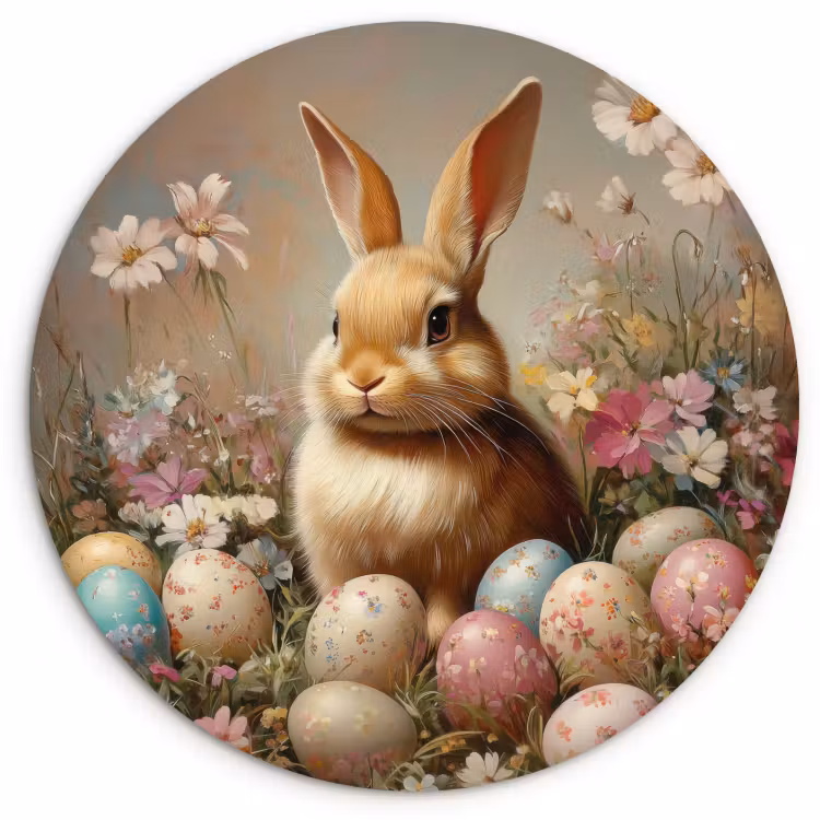 Runde Bilder - Osterhase - Frühling - Ostereier — 4