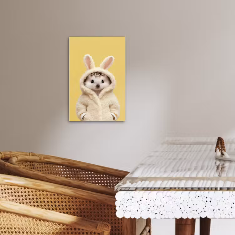 KitchenYeah - Küche - Leinwand - Igel - Osterhase - Kostüm — 1