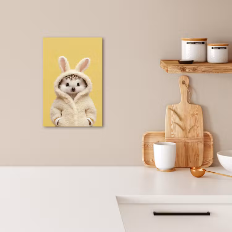 KitchenYeah - Küche - Leinwand - Igel - Osterhase - Kostüm — 4