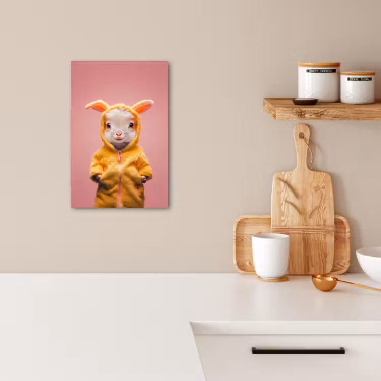 KitchenYeah - Küche - Leinwand - Kostüm - Ziege - Osterhase — 3