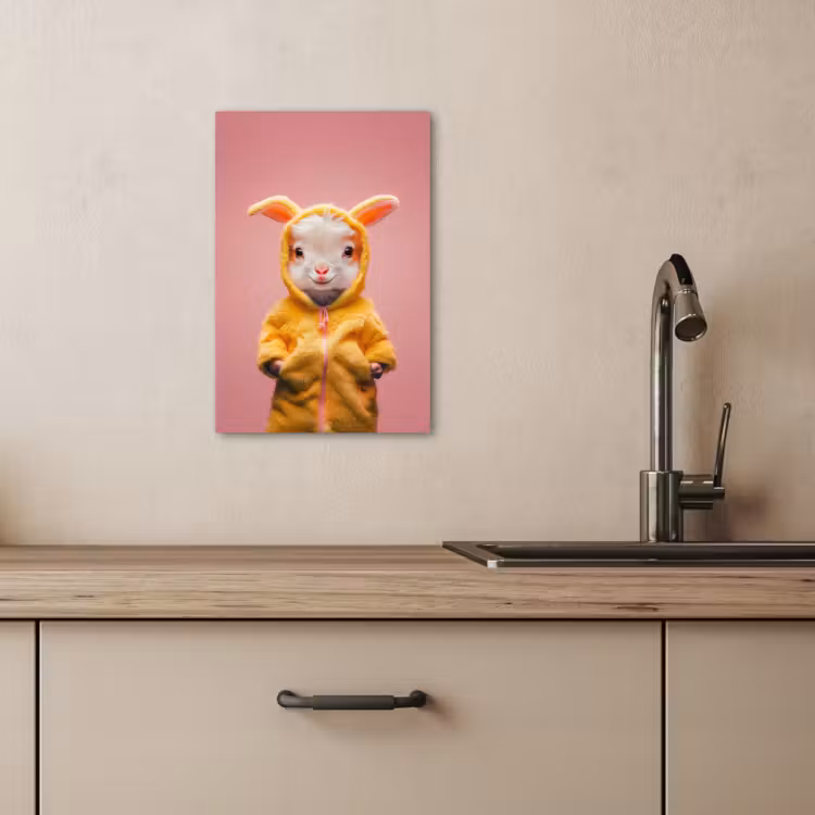 KitchenYeah - Küche - Leinwand - Kostüm - Ziege - Osterhase — 4