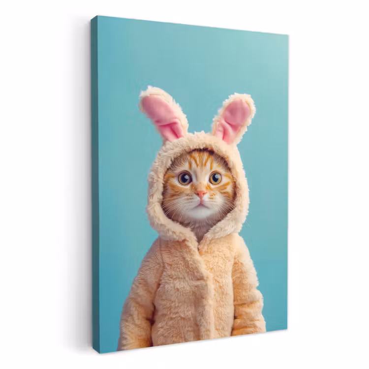 KitchenYeah - Küche - Leinwand - Osterhase - Katze - Kostüm — 2