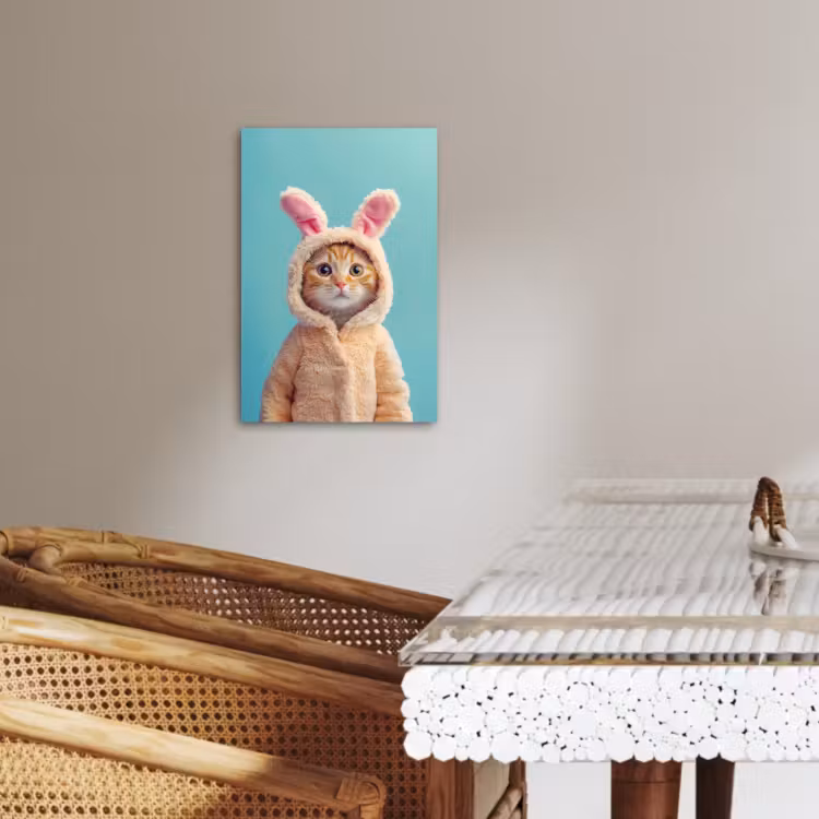 KitchenYeah - Küche - Leinwand - Osterhase - Katze - Kostüm — 3